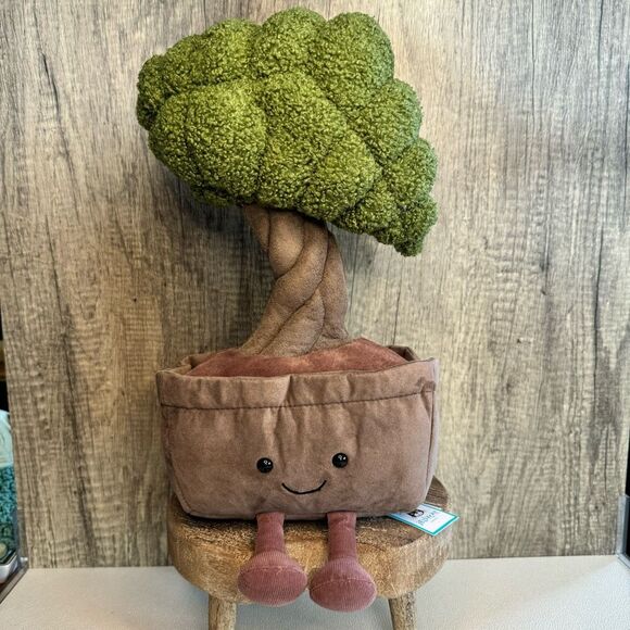 Jellycat Bonsai Tree NEW Collectible FAST SHIP Rare Retired